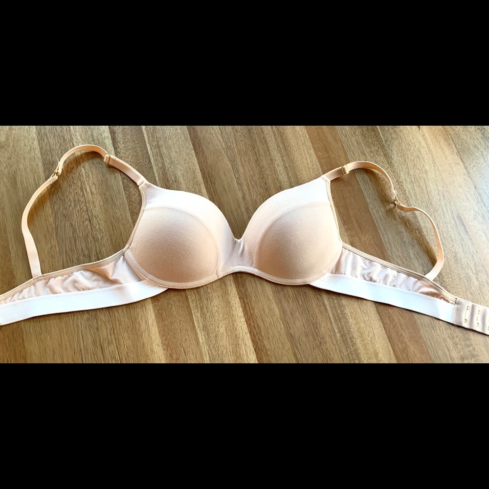 Lively All-Day No-Wire Push-up Bra, Toasted Almond